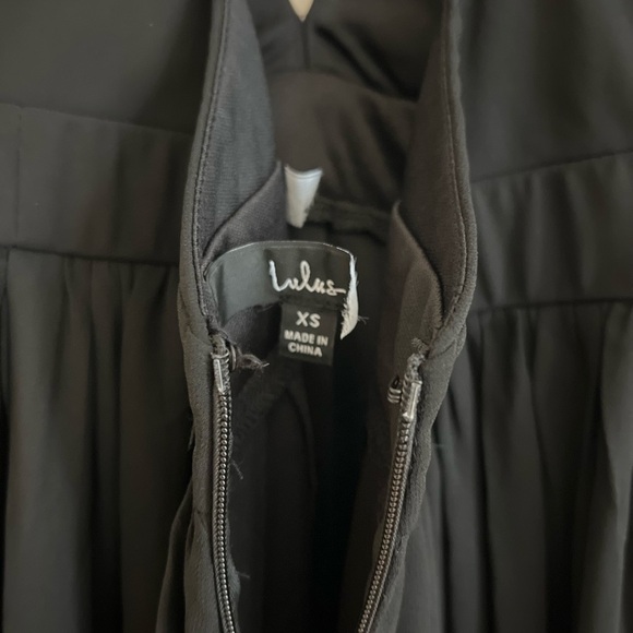 Ballroom Bliss Black Pleated Maxi Dress NWOT XS - Picture 7 of 7